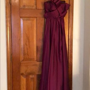 Purple JS collection gown